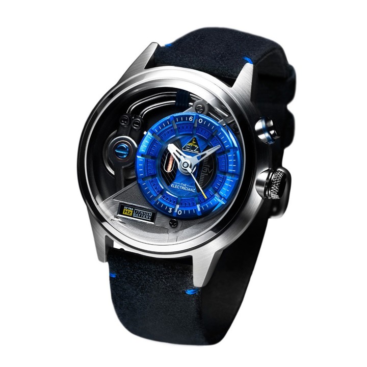 THE STONE Z BLUE LEATHER