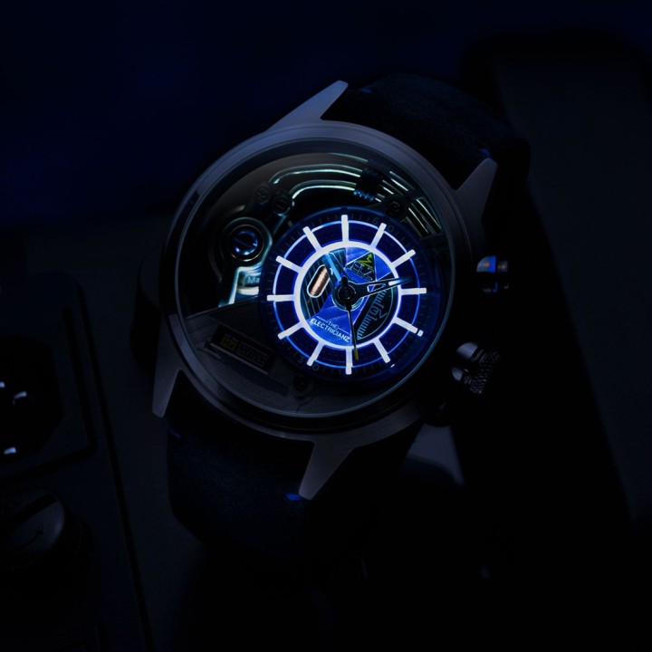 THE STONE Z BLUE LEATHER