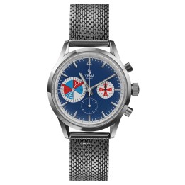 Yachtingraf Croisière Meca-Quartz Mesh Blue