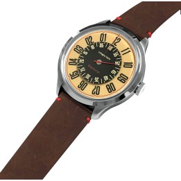 Veloce Amber Brown Vintage