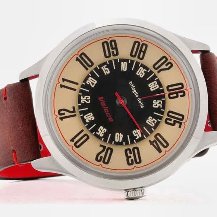 Veloce Amber Brown Vintage