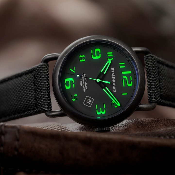 Rodim Grey Sandwich Dial Grey Cordura Strap