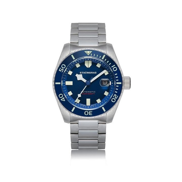 Volga Defender Blue Dial 316L BRACELET