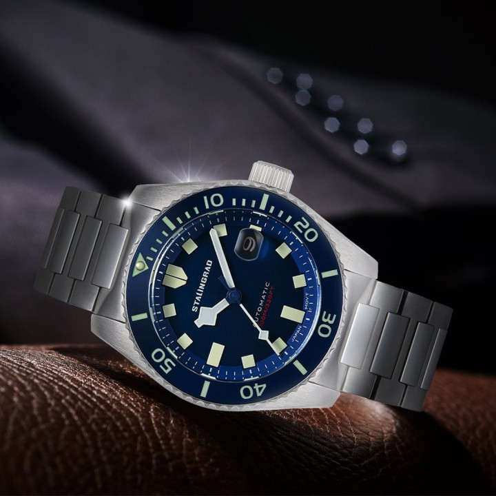 Volga Defender Blue Dial 316L BRACELET