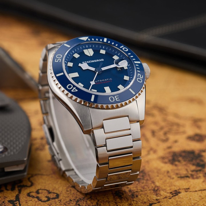 Volga Defender Blue Dial 316L BRACELET