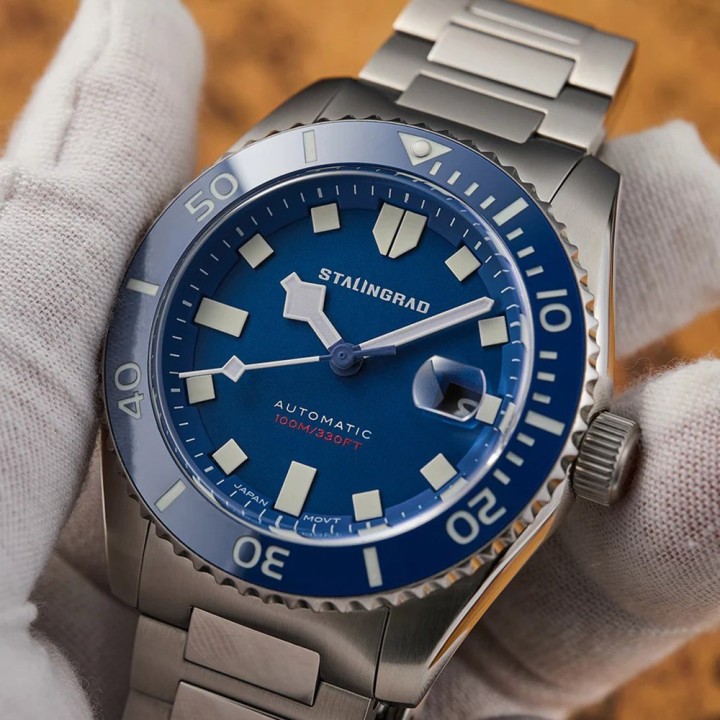 Volga Defender Blue Dial 316L BRACELET