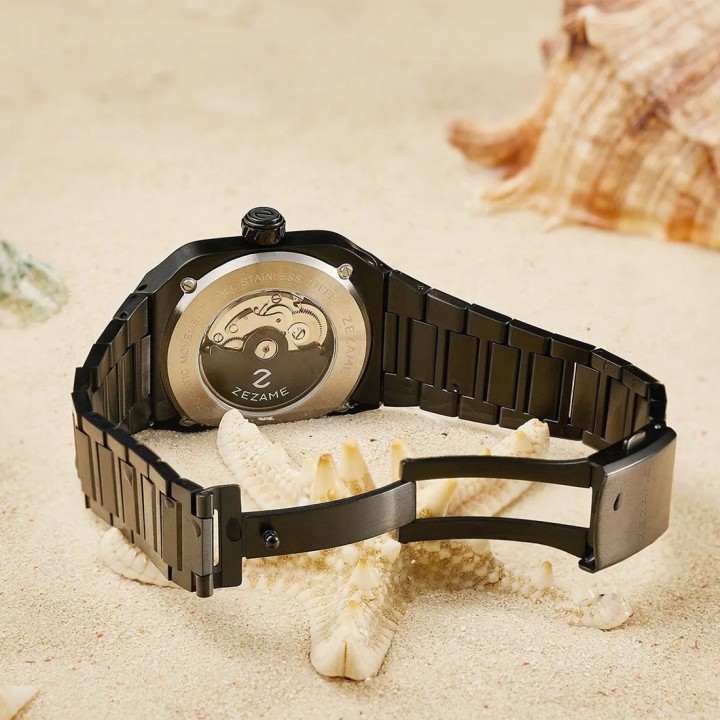 Night Hawk GMT Stainless Steel Watch 40.5mm