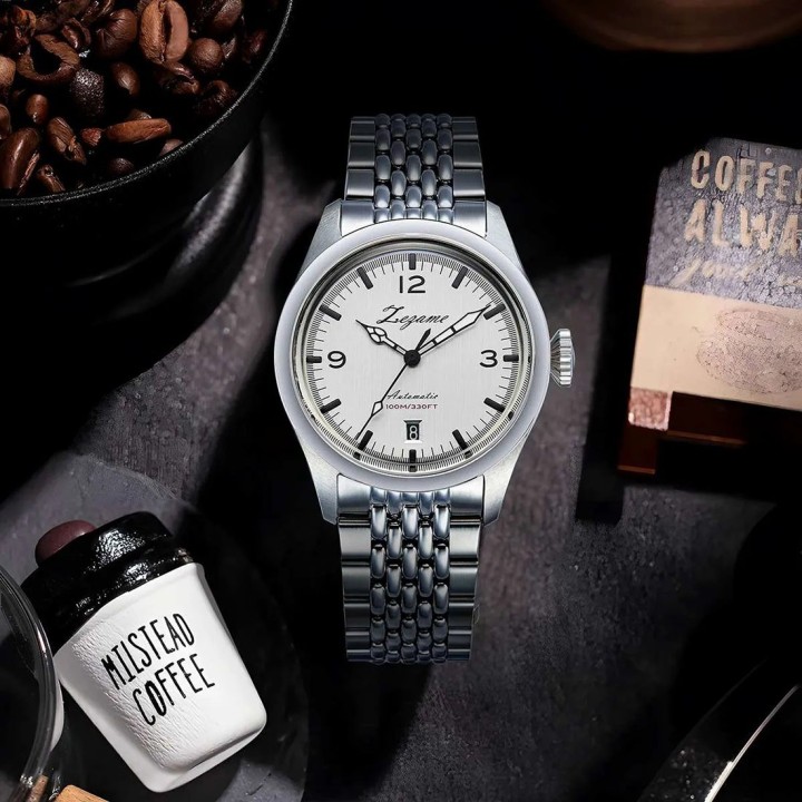Eyes White Stainless Steel watch 38mm