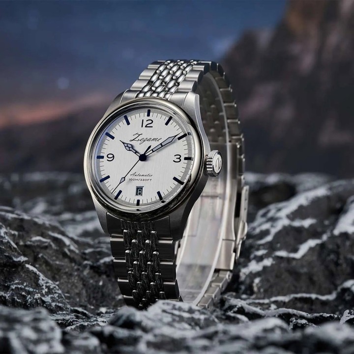 Eyes White Stainless Steel watch 38mm