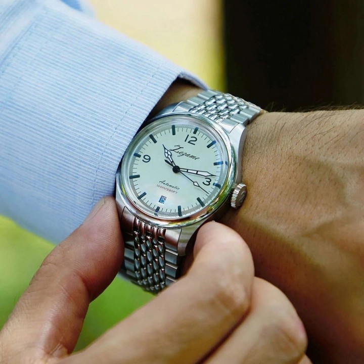 Eyes White Stainless Steel watch 38mm