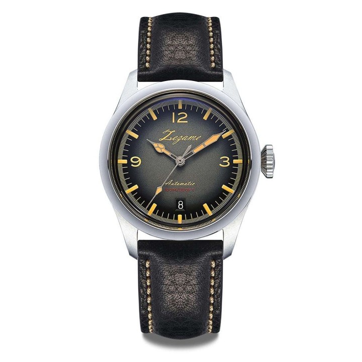 Eyes Gray Stainless Steel watch 38mm