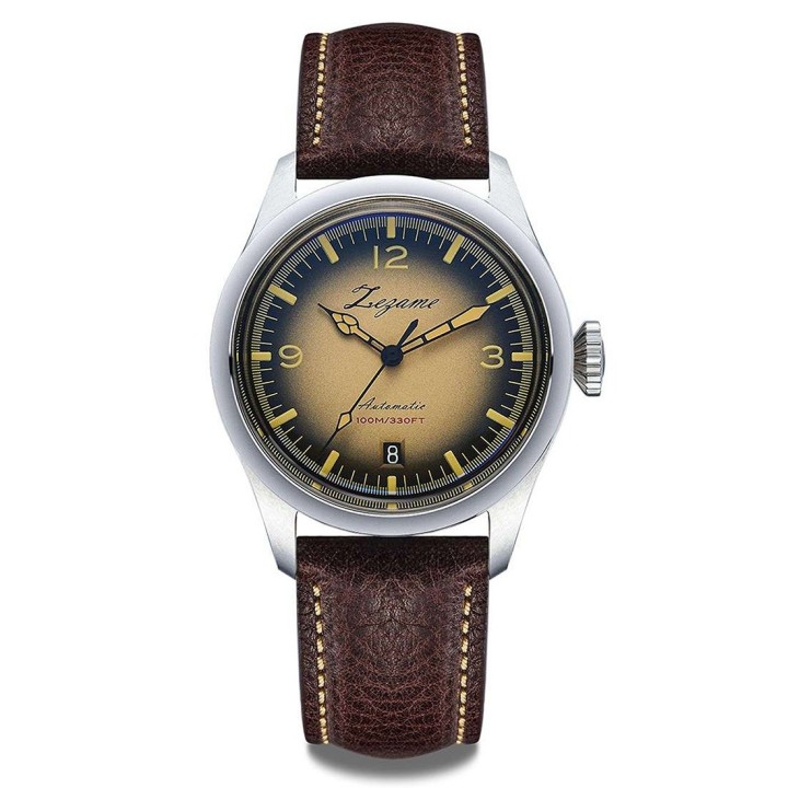 Eyes Orange Stainless Steel watch 38mm