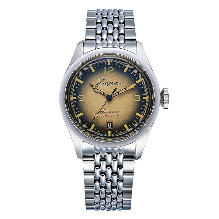 Eyes Orange Stainless Steel watch 38mm