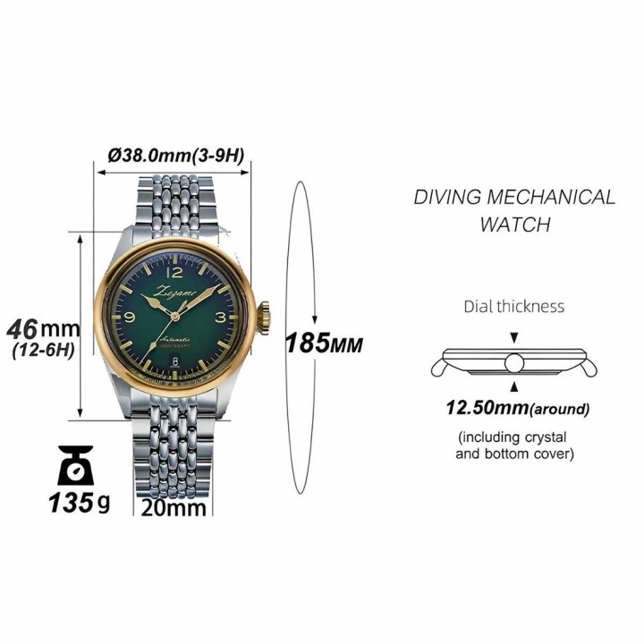 Eyes Orange Stainless Steel watch 38mm