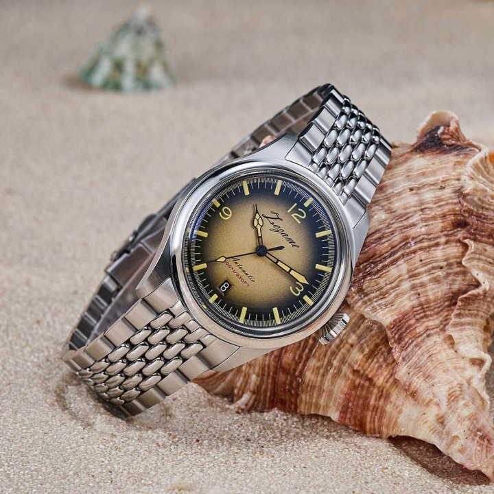 Eyes Orange Stainless Steel watch 38mm