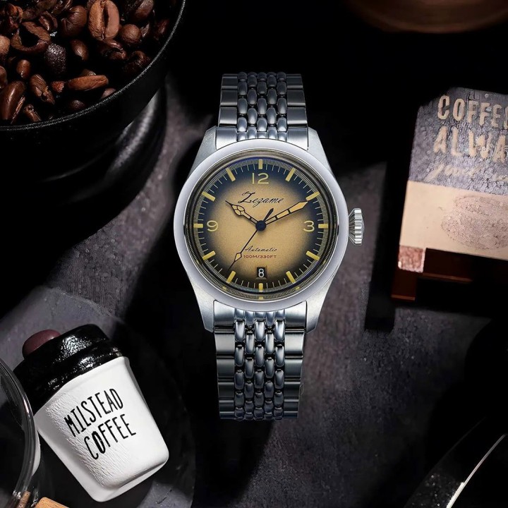 Eyes Orange Stainless Steel watch 38mm