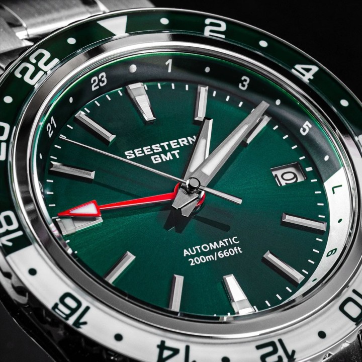 S456 Green Seestern GMT