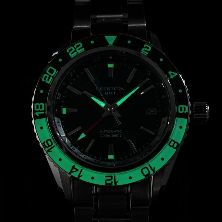S456 Green Seestern GMT