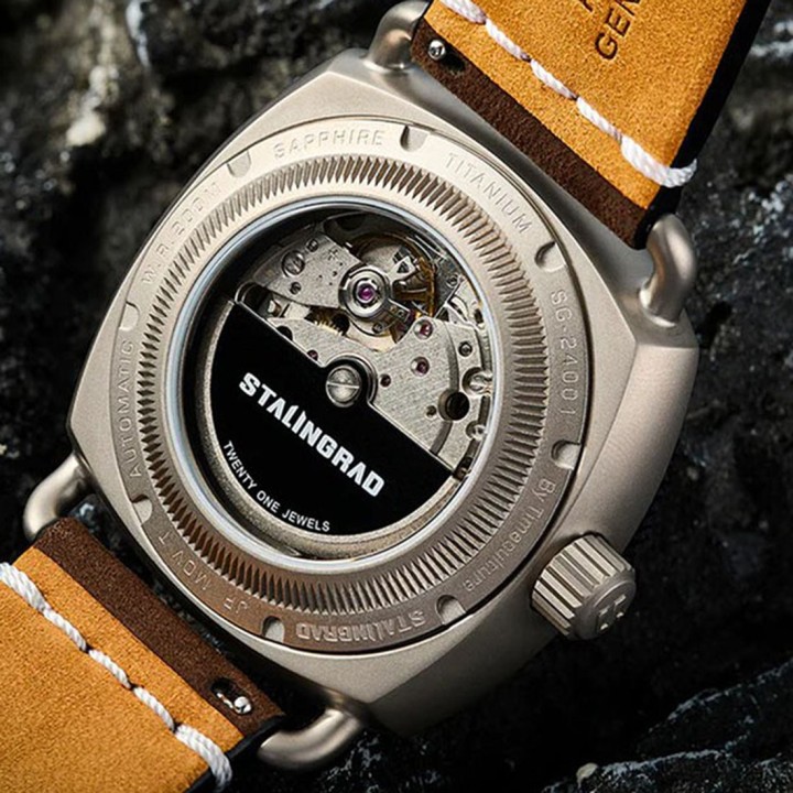 TITANIUM Defender Blue Lunar Dial Blue Silicon Strap