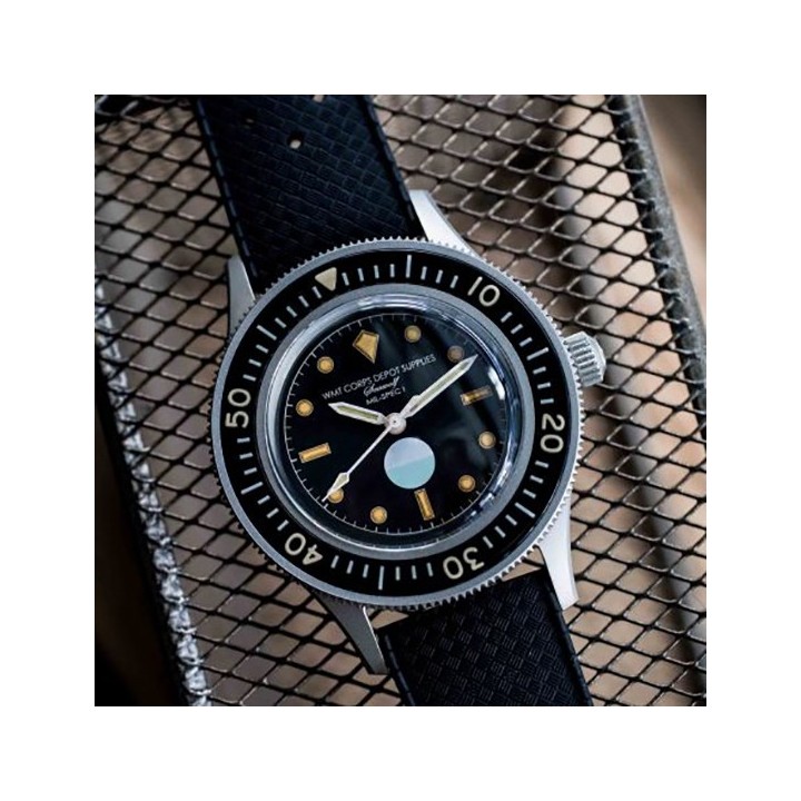 Seawolf – Milspec I / Aged Edition / Rubber Strap + Nato Strap Set