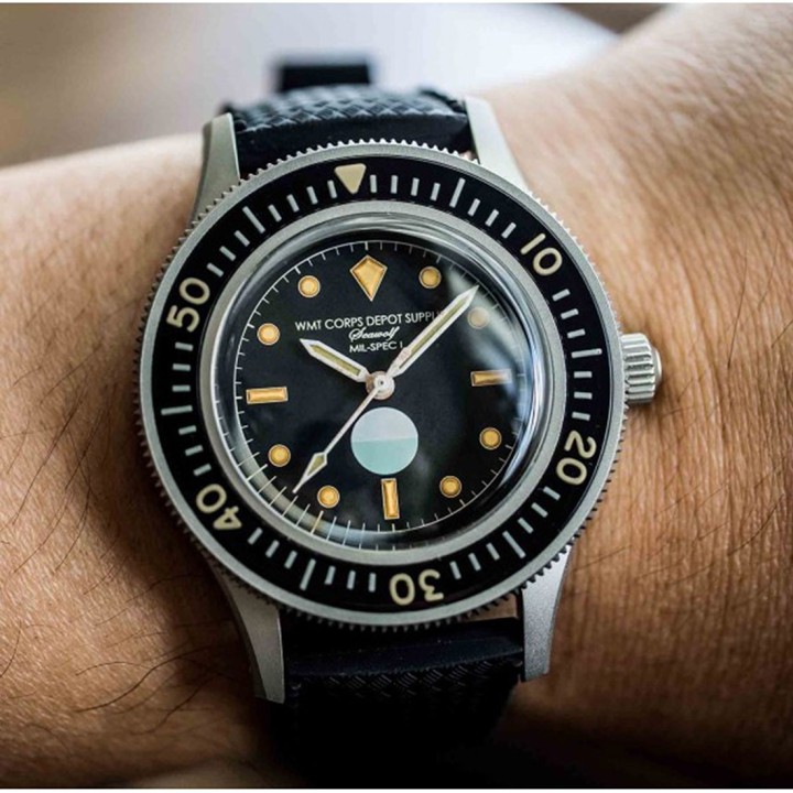 Seawolf – Milspec I / Aged Edition / Rubber Strap + Nato Strap Set