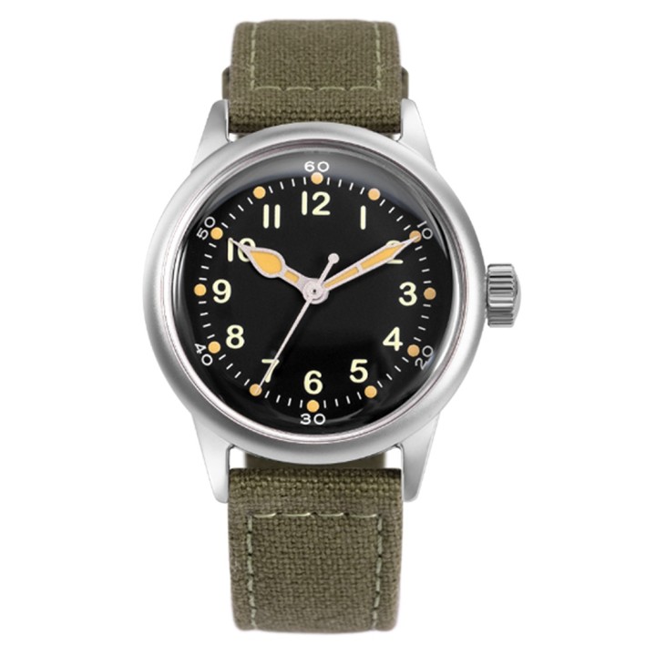 Service Watch - Black Canvas
