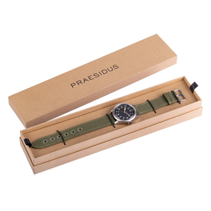 Service Watch - Black Canvas