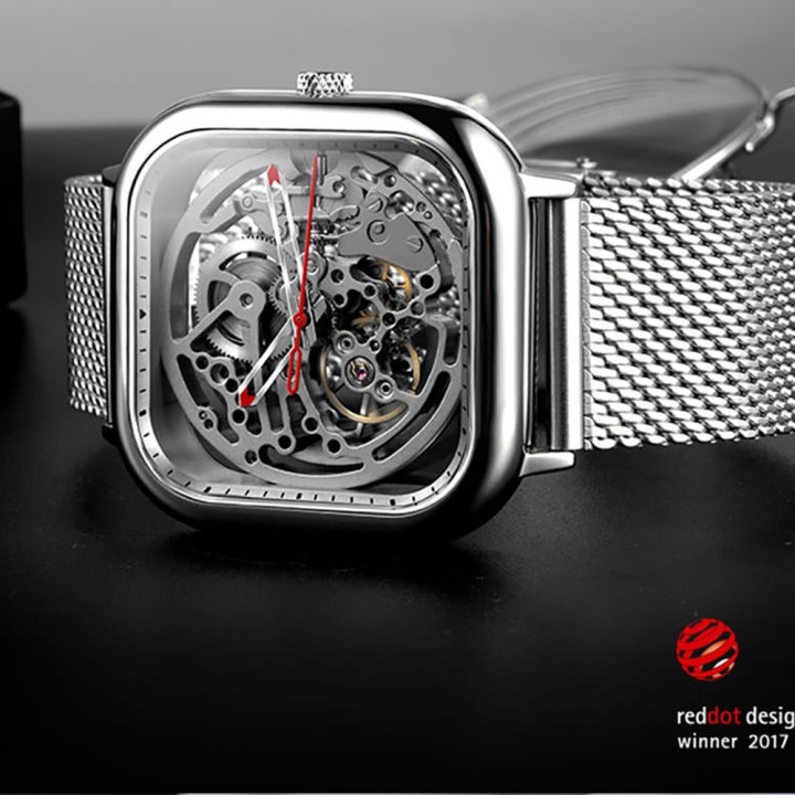 Full Hollow Automatic Skeleton (Cassa leggermente graffiata)
