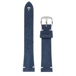 Venus – Navy Italian Suede Leather Strap LS11903815N