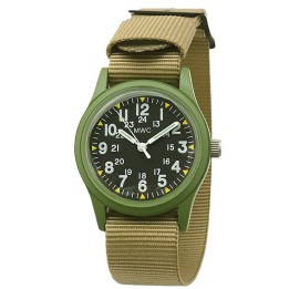 Classic 1960s/70s Pattern Olive Vietnam Watch