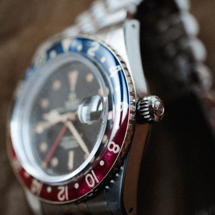 Panton MKII – Black Dial / Heavy Aged