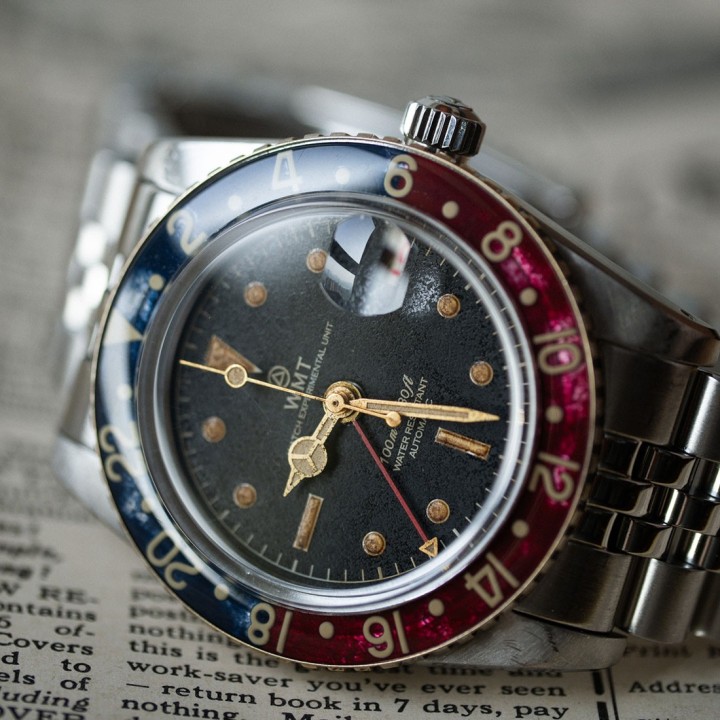 Panton MKII – Black Dial / Heavy Aged