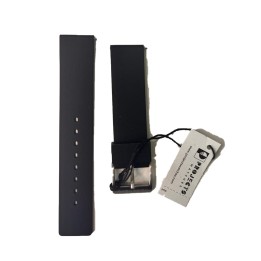 Black Silicone Strap
