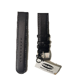 Cinturino Pelle Nero 20 mm (per modello Past Present and Future)