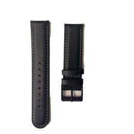 Cinturino Pelle Nero 20 mm