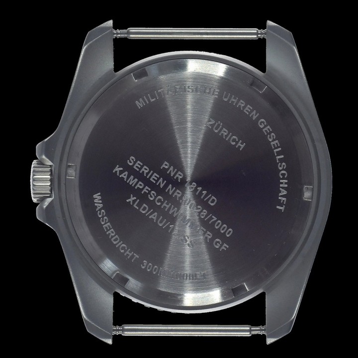 Military Diver Watch in Stainless Steel Case (Automatic)