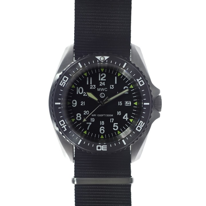 Military Divers Watch Stainless Steel (Automatic) 12/24 Hour