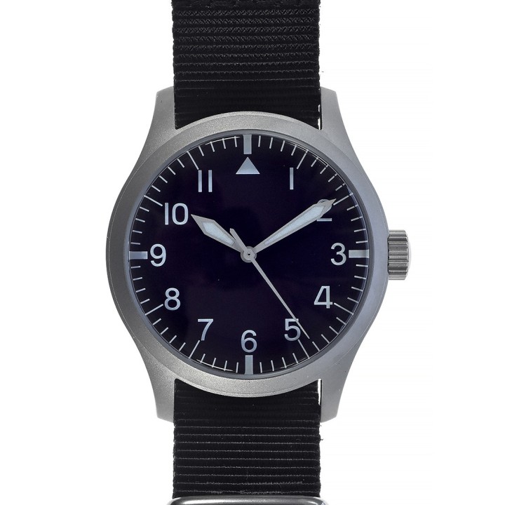 MWC 100m Water Resistant Retro Pattern General Service Watch