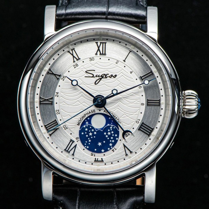 Sugess MoonPhase Master SU2108SZ (Piccolo graffio sulla cassa)