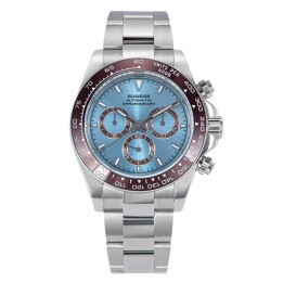Sugess S418-2 Automatic Chronograph Ice Blue Dial