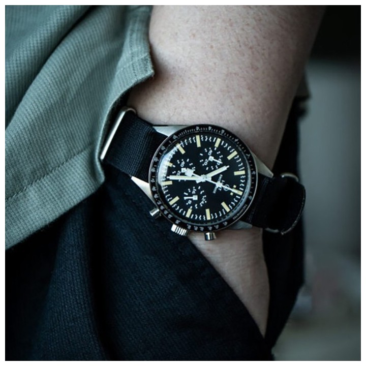 EP0010P / Metal Bracelet + Nato Strap Set