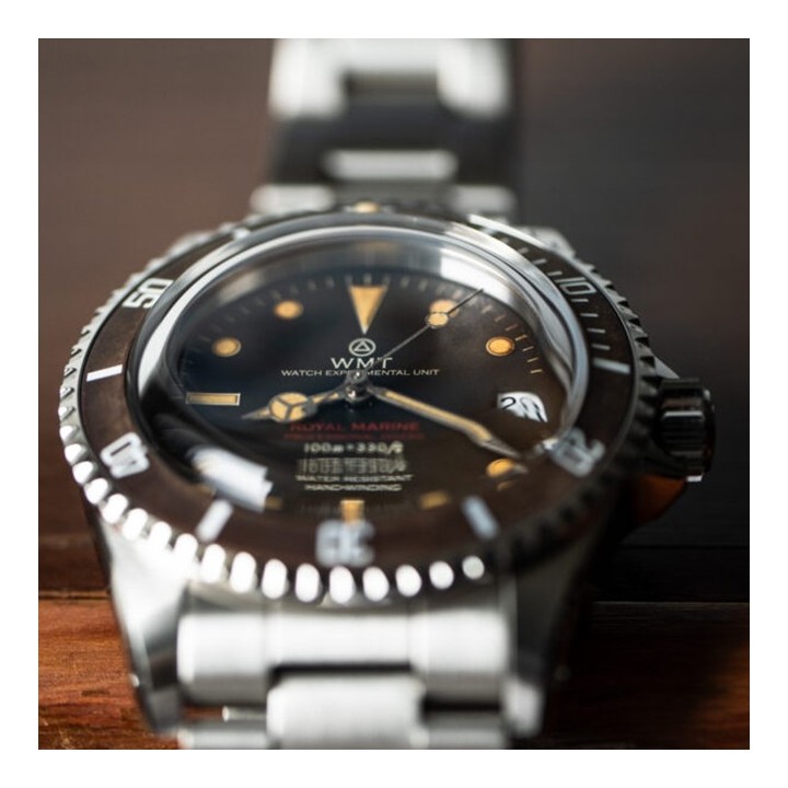 Royal Marine – Tropical Brown / Aged Edition / Metal Bracelet + Rubber Strap Set LIMITED EDITION