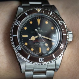 Royal Marine – Tropical Brown / Aged Edition / Metal Bracelet + Rubber Strap Set LIMITED EDITION