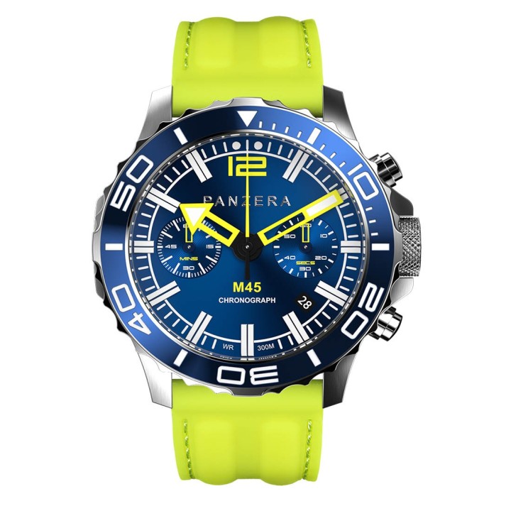 MECHA 45C BLUE RUBBER YELLOW