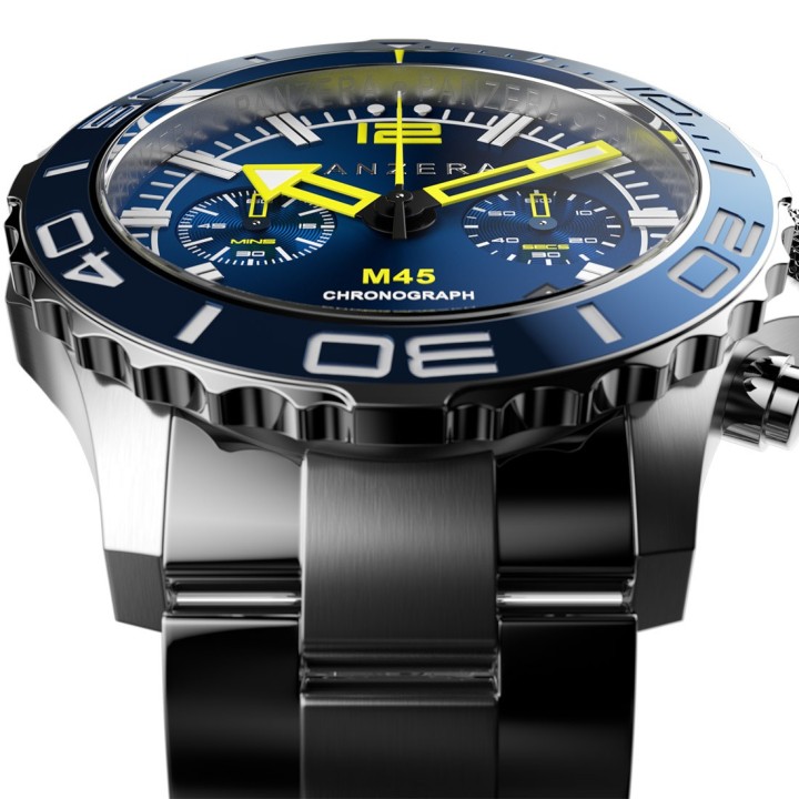 MECHA 45C BLUE RUBBER BLACK