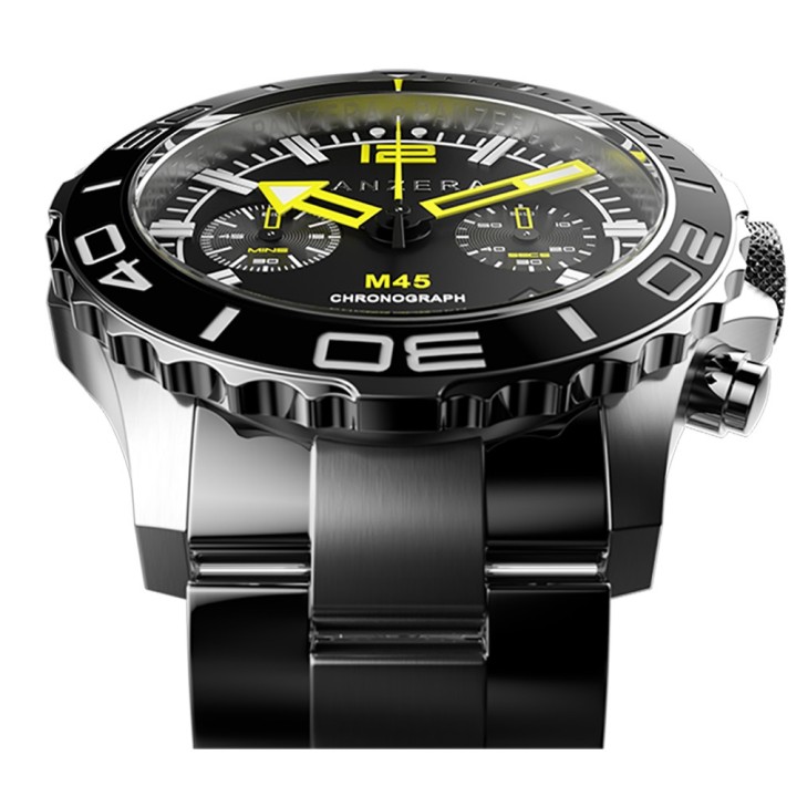 MECHA 45C BLACK RUBBER YELLOW