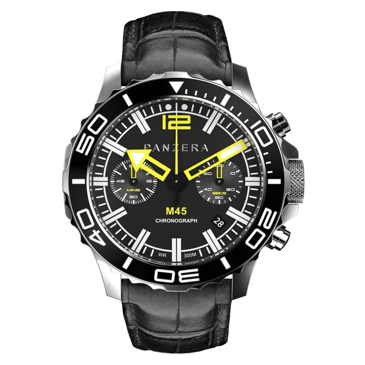 MECHA 45C BLACK LEATHER