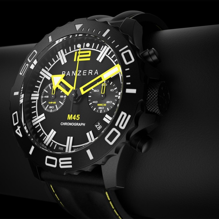 MECHA 45C RUBBER BLACK