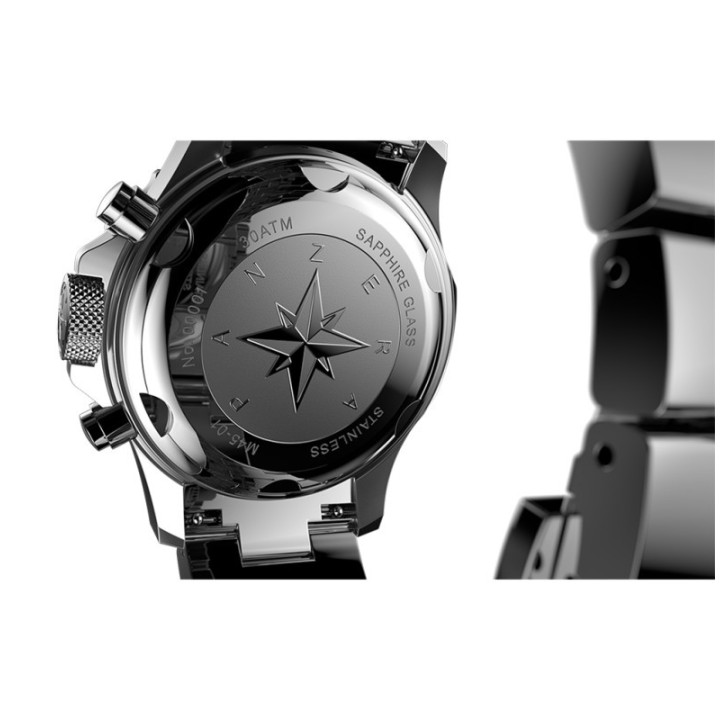 MECHA 45C WHITE RUBBER BLACK