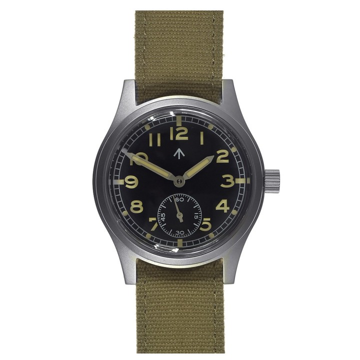 MWC 1940s/1950s "Dirty Dozen" Pattern General Service Watch with Retro Lume and 21 Jewel